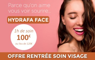 offre speciale soin visage hydrafa face