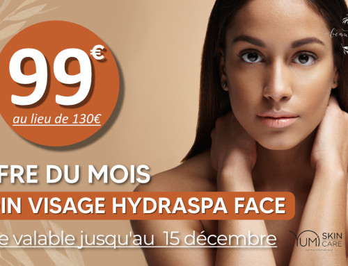 Offre du mois : soin Hydraspa Face Yumi à 99€ au lieu de 130€ !